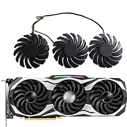 PLD09210B12HH DC12V 0.40A RTX2070 RTX2080 para MSI para GEFORCE RTX 2070 2080 2080 TI 11GB para Duke OC V1 Fan de la Tarjeta gráfica (Blade Color : 1pcs)