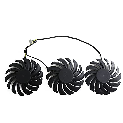 PLD09210B12HH DC12V 0.40A RTX2070 RTX2080 para MSI para GEFORCE RTX 2070 2080 2080 TI 11GB para Duke OC V1 Fan de la Tarjeta gráfica (Blade Color : 1pcs)
