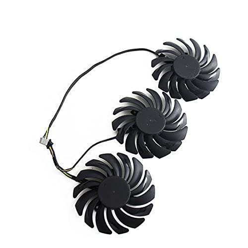 PLD09210B12HH DC12V 0.40A RTX2070 RTX2080 para MSI para GEFORCE RTX 2070 2080 2080 TI 11GB para Duke OC V1 Fan de la Tarjeta gráfica (Blade Color : 2pcs)