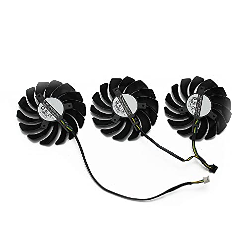 PLD09210B12HH DC12V 0.40A RTX2070 RTX2080 para MSI para GEFORCE RTX 2070 2080 2080 TI 11GB para Duke OC V1 Fan de la Tarjeta gráfica (Blade Color : 2PCS)