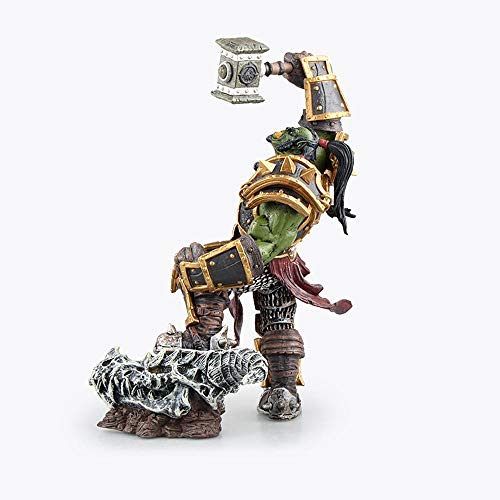 PLNXDM World of Warcraft Anime Figura Warchief Thrall Falls Anime Modelo Figuras de PVC 23cm Modelo Coleccionable Carácter Estatua Estatua Toys 23cm