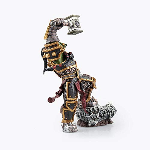 PLNXDM World of Warcraft Anime Figura Warchief Thrall Falls Anime Modelo Figuras de PVC 23cm Modelo Coleccionable Carácter Estatua Estatua Toys 23cm