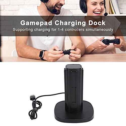 Plyisty Base de Carga para Gamepad Estación de Carga Inteligente con Mango Izquierdo y Derecho Compatible con el Controlador Switch JOYCON, Alimentado por USB