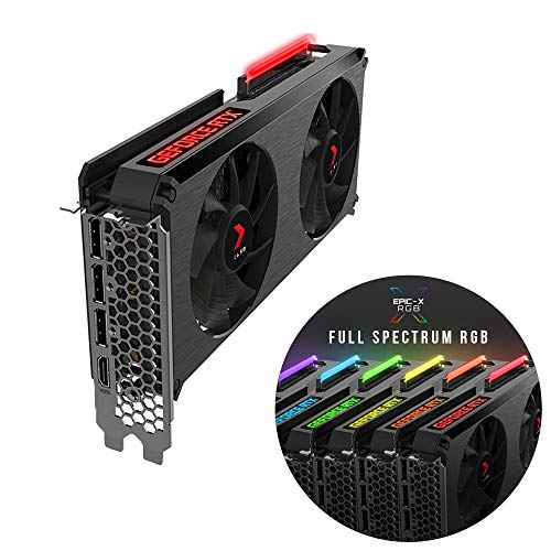 PNY Tarjeta gráfica GeForce RTX™ 3060 Ti 8GB XLR8 Gaming REVEL EPIC-X RGB™ Dual Fan LHR