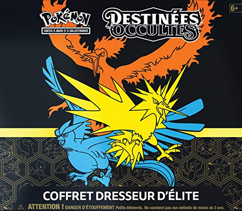 Pokemon – Estuche Dresseur d'Elite – Sol y Luna – Destinos Occultos (SL11.5) – Juego de Cartas coleccionables (versión Francesa)
