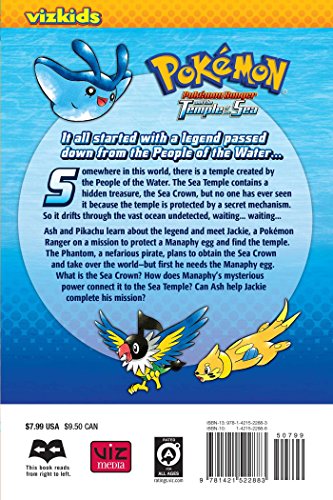 POKEMON RANGER & THE TEMPLE O/T SEA (Pokémon the Movie (Manga))