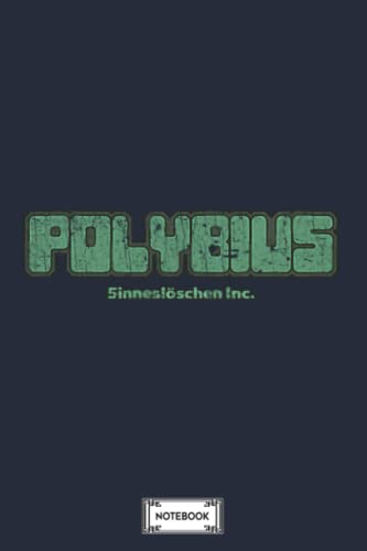 Polybius 1981 Videogames Notebook: Lined College Ruled Paper,6x9 120 Pages,journal,matte Finish Cover,diary,planner
