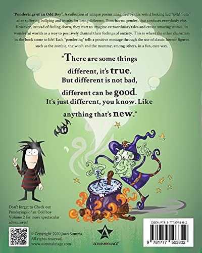 Ponderings of an Odd Boy Volume 1: A Collection of Humorous Poems of a Dark Nature for The Weird of Heart