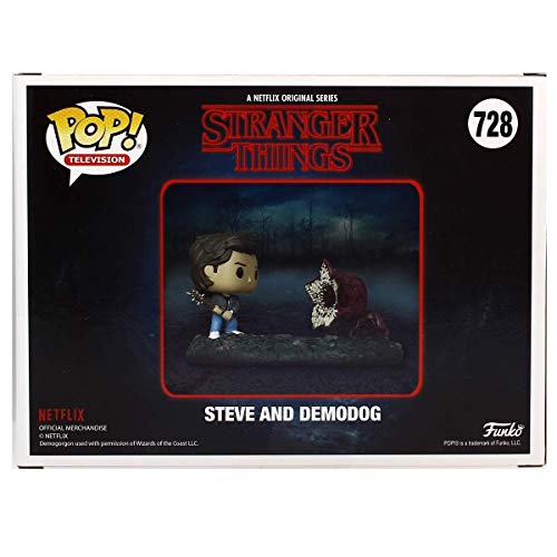 Pop! Stranger Things - Figura de Vinilo Movie Moment Steve & Demodog