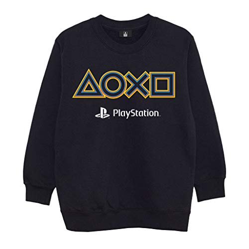 Popgear Playstation Iconos Chicos Crewneck Negro 128