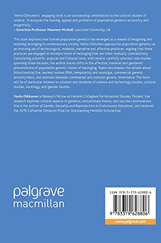 Population Genetics and Belonging: A Cultural Analysis of Genetic Ancestry