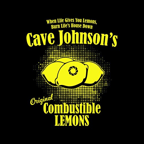 Portal 2 Cave Johnsons Combustible Lemons Men's T-Shirt