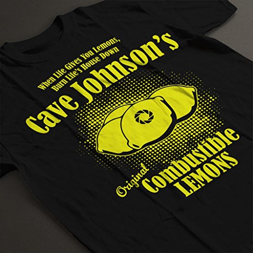 Portal 2 Cave Johnsons Combustible Lemons Women's T-Shirt