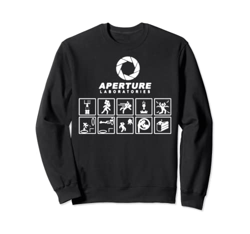 Portal Aperture Science Laboratories Videojuego Me Sudadera