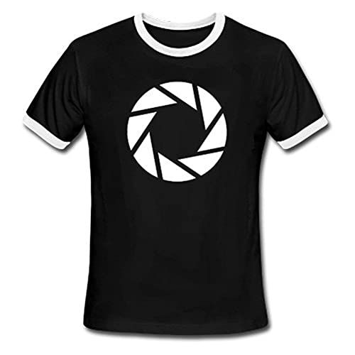 Portal: Aperture Symbol (T-Shirt Unisex Tg. L)