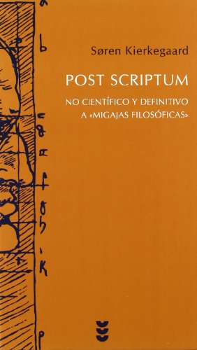 Post Scriptum. No cientifico y Definitiv: No científico y definitivo a "Migajas filosóficas": 88 (Hermeneia)