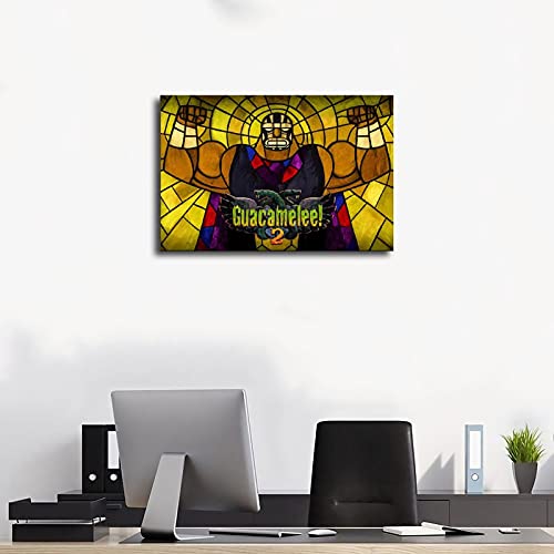 Póster de Guacamelee 2 en lienzo para pared de 30 x 45 cm