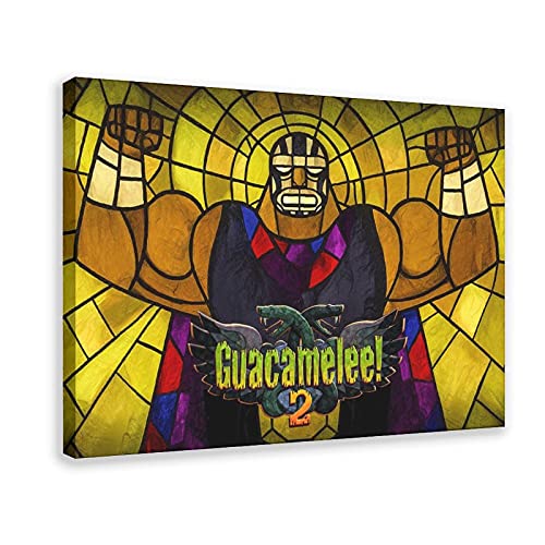 Póster de Guacamelee 2 en lienzo para pared de 30 x 45 cm