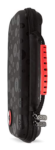 PowerA - Estuche protector para Nintendo Switch, con asa de transporte, licencia oficial, diseño de Poké Ball, color negro