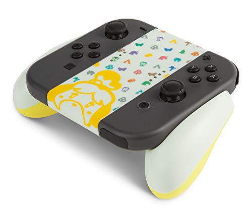 PowerA - Soporte cómodo para mandos Joy-Con de Nintendo Switch, diseño de Animal Crossing