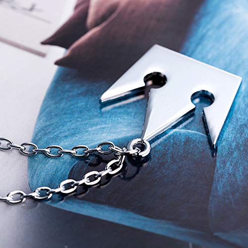 PPX 3 Piezas Corazones del Reino de Sora Corona y Cruz Collares Animado Cosplay Figura Colgante de Roxas para Aficionados