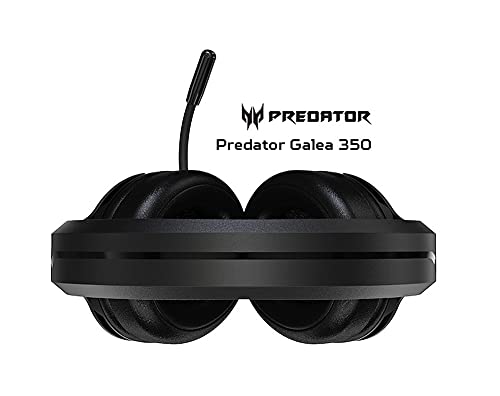 Predator Galea 350 - Tecnología Acer True Harmony, cancelación de Ruido, Negro