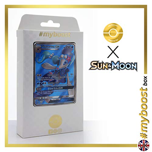 Primarina-GX (Oratoria-GX) SM39 Full Art - #myboost X Sun & Moon 1 - Coffret de 10 Cartes Pokémon Aglaises