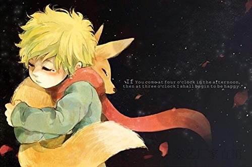 Principito película Jigsaw Juego, a 300/520/1000 PC Juegos de Puzzles niños preparan Jigsaw Puzzles Adultos Kids Learning educativos de Madera de Dibujos Animados Anime Inteligencia de descompresión