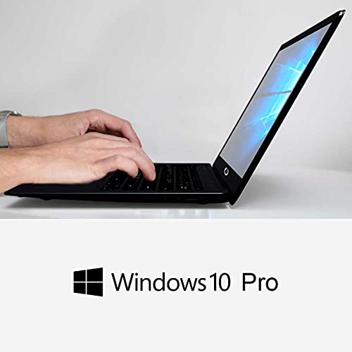 PRIXTON Netbook Pro - Ordenador portatil / Ordenadores portatiles Pantalla 14,1", Sistema Operativo Profesional Windows 10 Pro, Intel, RAM 4GB / ROM 64GB, Teclado en Español