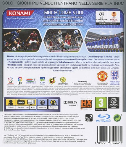 Pro Evolution Soccer 2012 - Platinum Edition [Importación italiana]