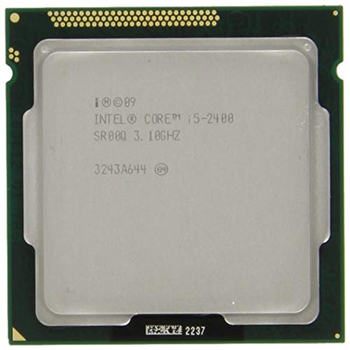 Procesador Intel Core i5-2400 de 3,10 GHz Quad-Core (reacondicionado certificado)