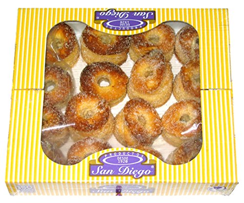 Productos San Diego Rosquillas al Jerez - Paquete de 6 x 500 gr - Total: 3000 gr