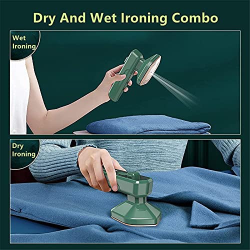 Professional Micro Steam Iron,Portable Mini Handheld Garment Steamer,Lightweight Steamer for Clothes, Support Dry and Wet Ironing,Suitable for Home and Travel