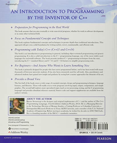 Programming: Principles and Practice Using C++