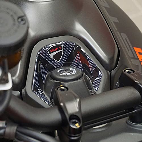 Protección de zona clave con adhesivo 3D compatible con motocicletas Ducati Monster 937 2021