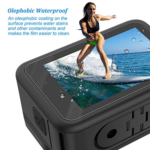 Protector de Pantalla para GoPro Hero 10/Hero 9 Black [6 Piezas],Protectores Pantalla de Vidrio Templado Ultra Claro y Lente y Pantalla Frontal LCD para GoPro 10/GoPro 9 Black, Cada 2 Piezas