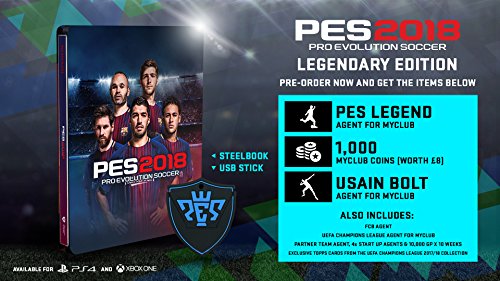 PS4 Pro Evolution Soccer 2018 Legendary Edition