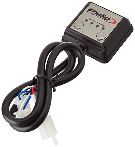 Puig 5020N Juego Puños con Termostato Manillares Universal, Negro