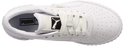 PUMA Cali Wn's, Zapatillas, para Mujer, Blanco (Puma White-Puma White), 41 EU