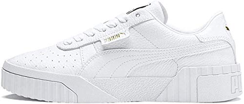 PUMA Cali Wn's, Zapatillas, para Mujer, Blanco (Puma White-Puma White), 41 EU