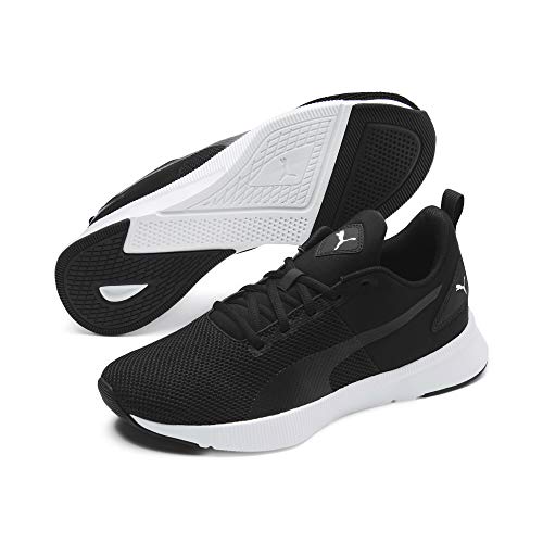 PUMA FLYER RUNNER, Zapatillas de Correr, para Unisex adulto, Negro (Puma Black-Puma Black-Puma White), 45 EU