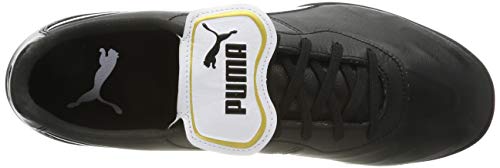 PUMA King Top TT, Zapatillas de fútbol Unisex Adulto, Negro Black White, 44.5 EU