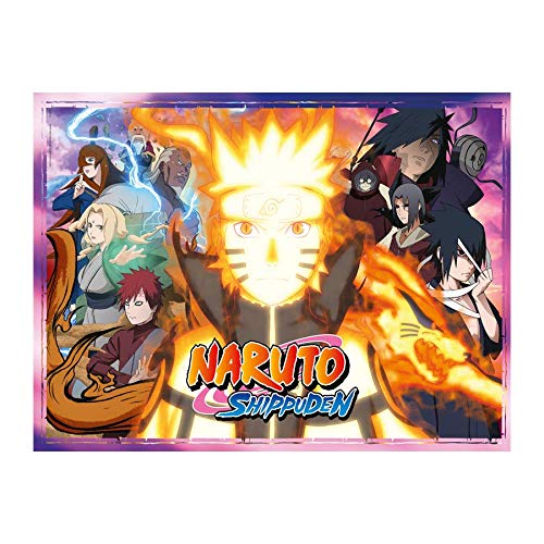 Puzle de 1000 Piezas de Naruto – Top Trumps – Rompecabezas para Niños y Adultos