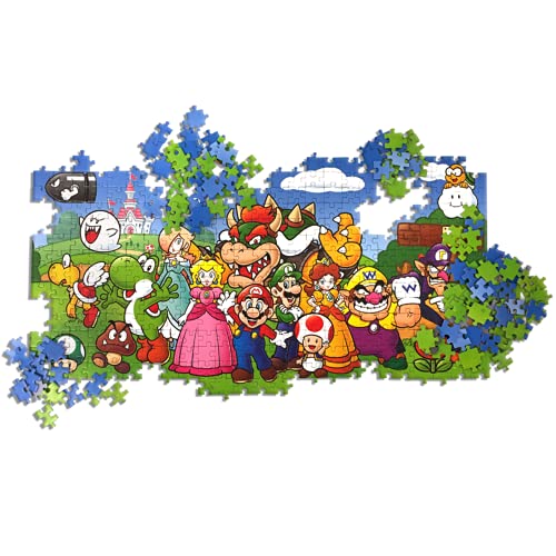 Puzle de 500 Piezas de Super Mario and Friends – Top Trumps – Rompecabezas para Niños y Adultos
