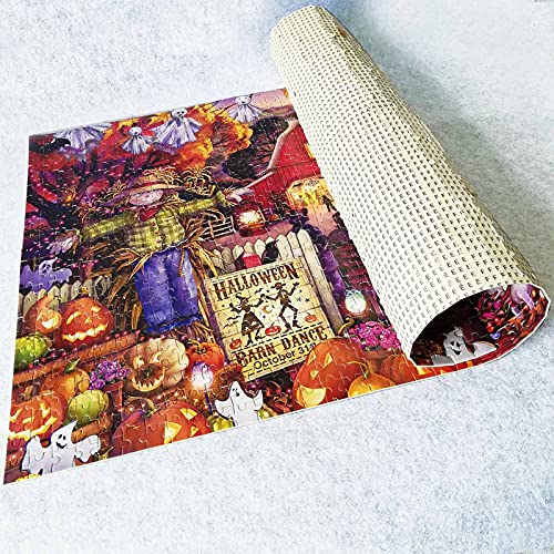 Puzzle 1000 Piezas, Halloween Puzzle Madera Adultos con Letras de Partición en la Parte Posterior, 75 x 50 cm Puzzles Regalos para Halloween, Cumpleaños, Navidad