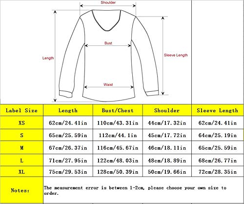 QiaoPkeb Sudadera con Capucha Anime Cosplay Suéter Tops Delgados Ropa de Otoño / Invierno Abrigo Unisex (Blanco, L)