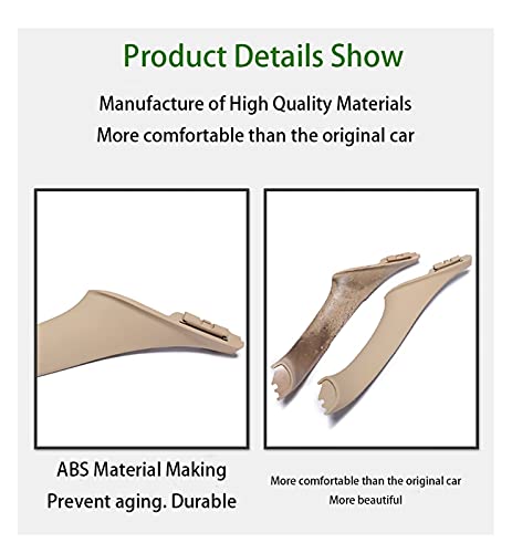 QIQIBAIHUO Caja de almacenamiento del interruptor del interruptor del interruptor del asiento del panel de la puerta del interior de la puerta for el ajuste de la caja de almacenamiento Bmw 5 Serie F1