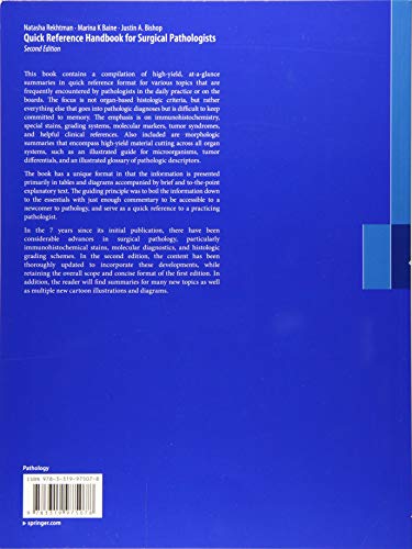 Quick Reference Handbook for Surgical Pathologists