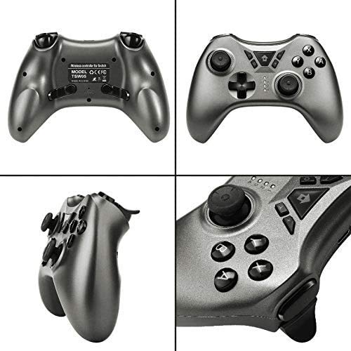 QUMOX Gamepad inalámbrico Mando Compatible para Switch PS3 PC Android TV Box Bluetooth