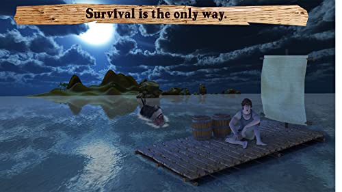 Raft Survival Island Subacuático Shark Attack
